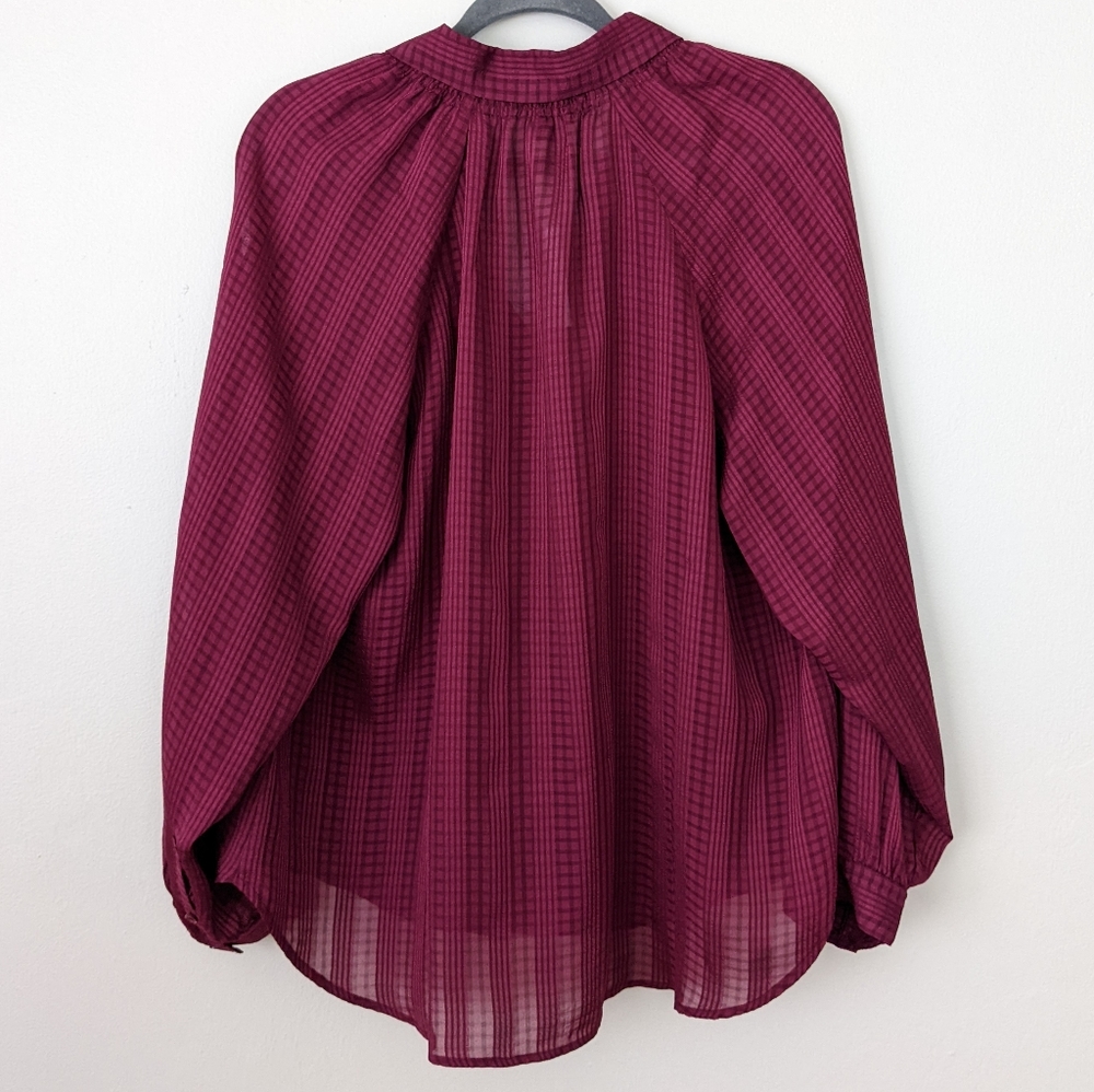 Banana Republic Factory Jacquard Blouse - Picture 6 of 8